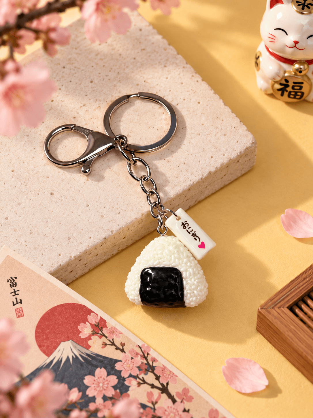 Onigiri Anahtarlık